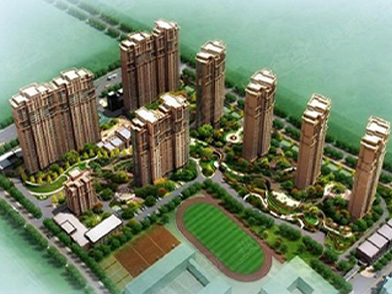 六安徽盐湖畔明珠供配电工程